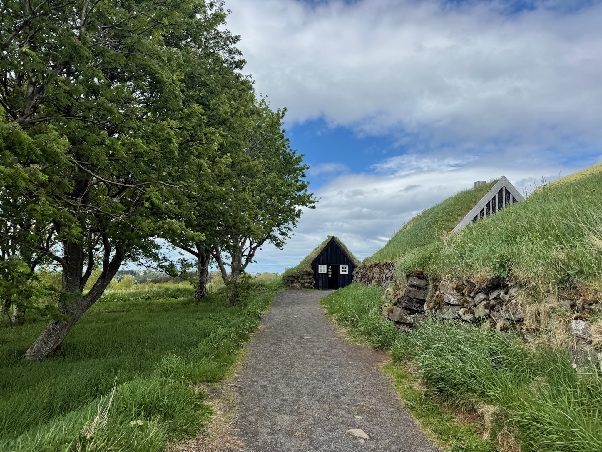 The Árbæjar Open Air Museum is an archive of the city of Reykjavík that is home to many historical buildings, showing what life was like in Iceland during earlier times