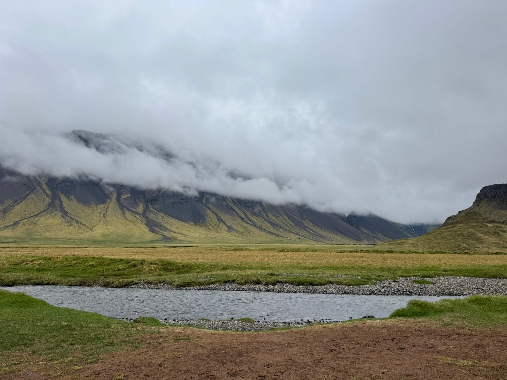 A beautiful mountain outside Grundarfjörður—we just had to pull the car over and hike it!