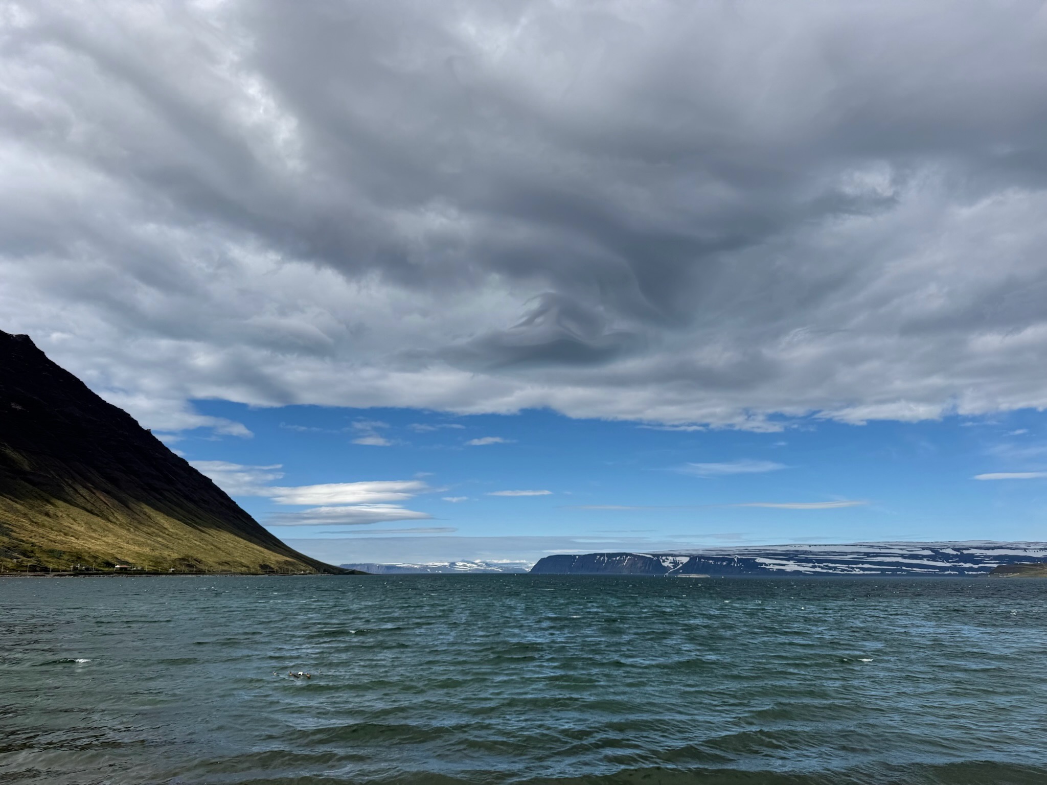 It felt like the fjords just went on forever across the water