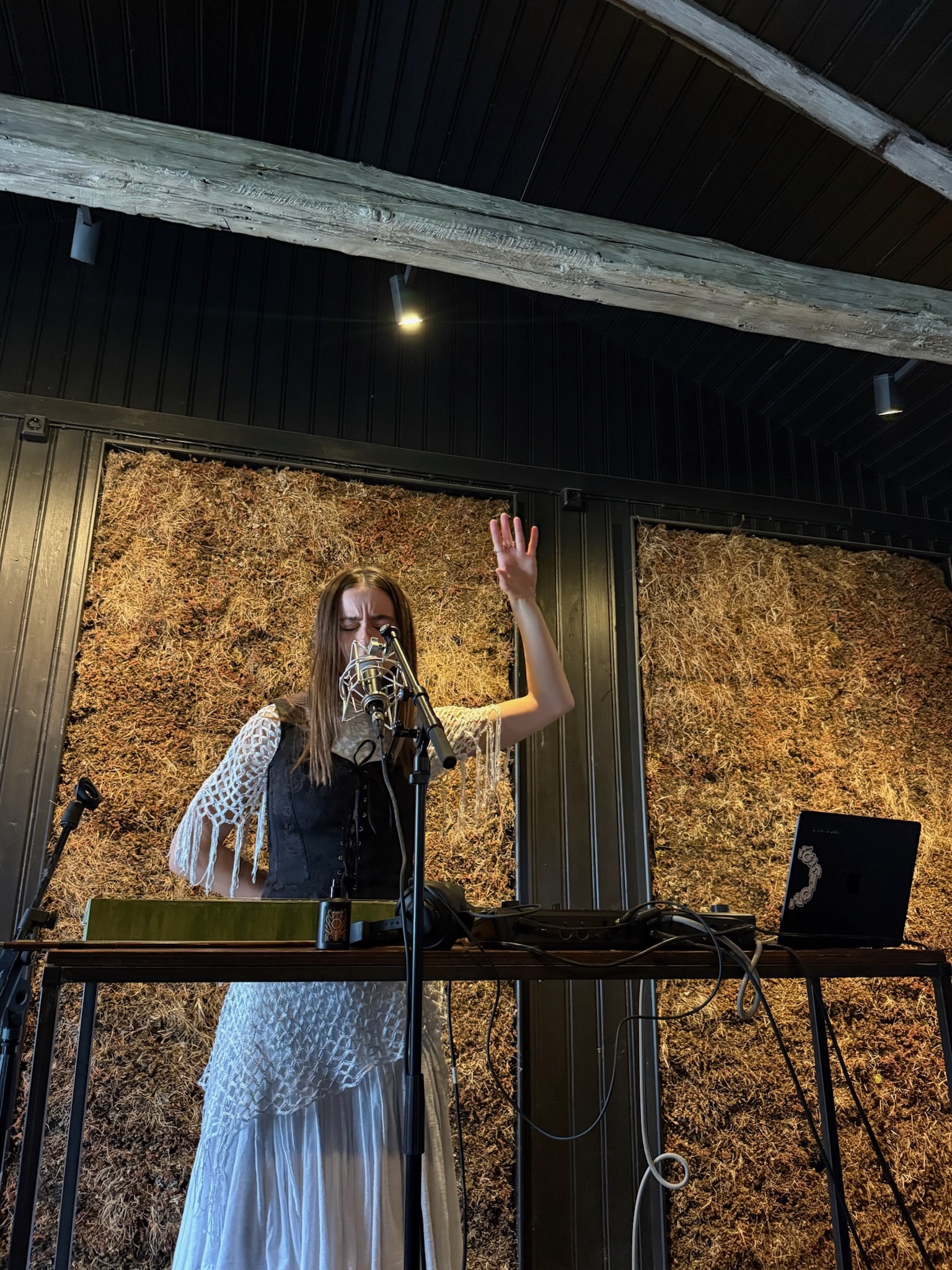 Anna Róshildur's beautiful set at Fischersund, a local perfume and art collective in Reykjavík